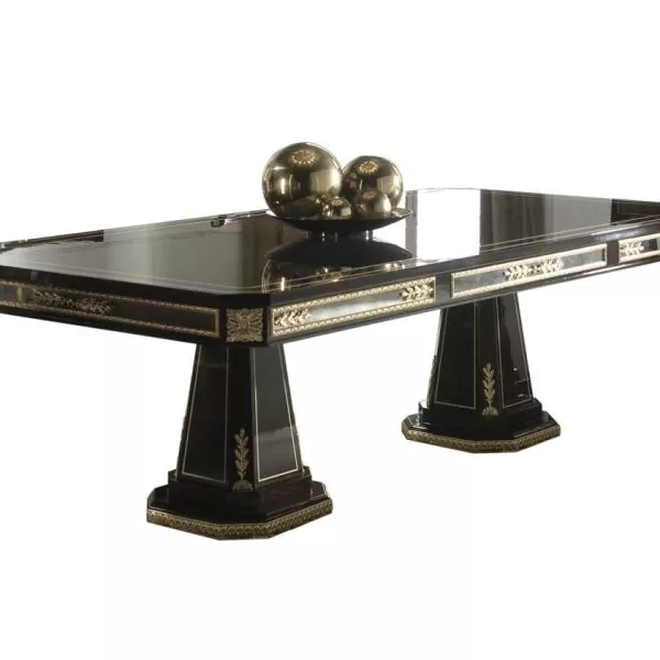 Elegant Classic Italian Dining Table, Richmond Collection, by Mariner