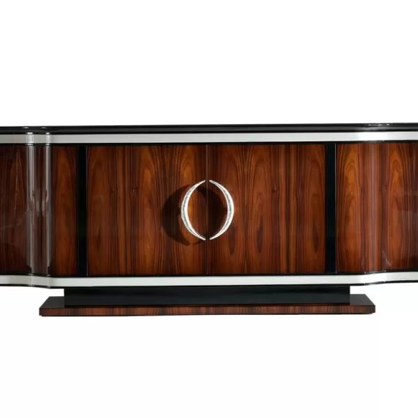 Glamorous Classic Italian Sidetable, Wilshire Collection, by Mariner