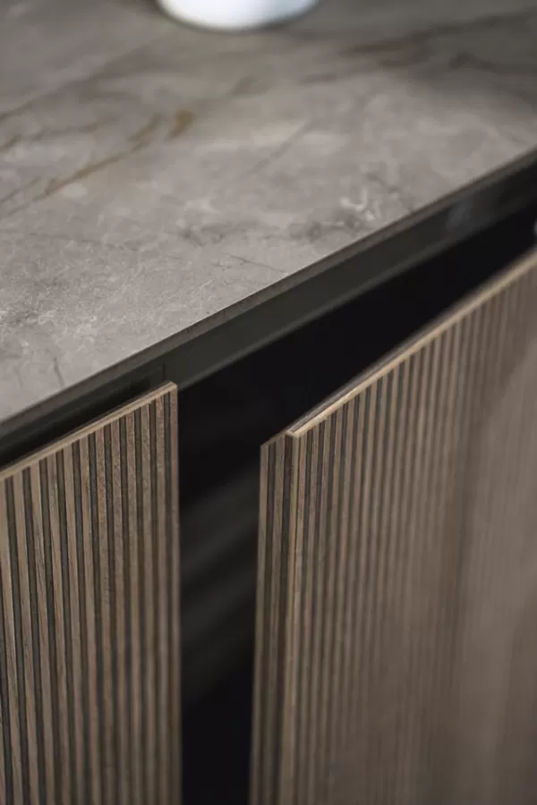3 Drawer Sideboard, Hexagon Collection - Image 3