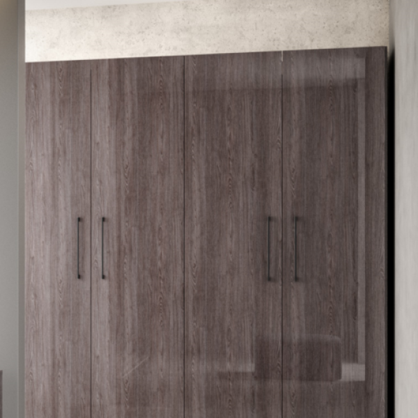 4 Door Wardrobe, Viola Collection