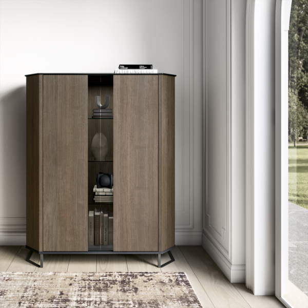 Luxurious Elegant Cabinet, Hexagon Collection