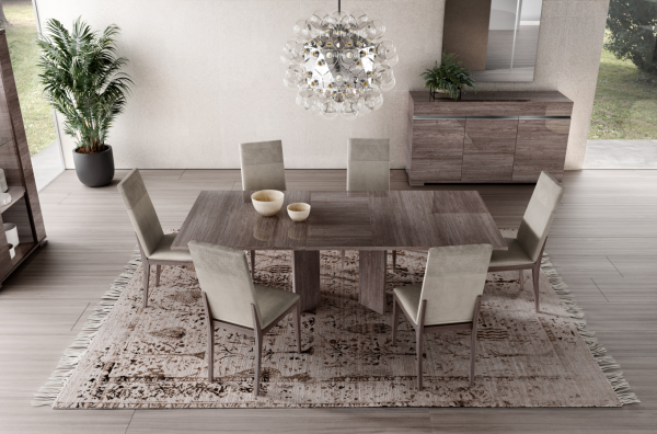 crafted luxurious dining table