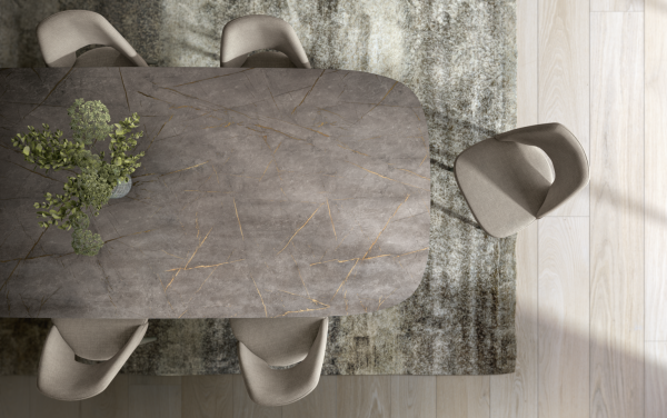 Fixed Dining Table, Hexagon Collection - Image 3