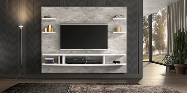 Luxurious Stylish TV Wall Unit