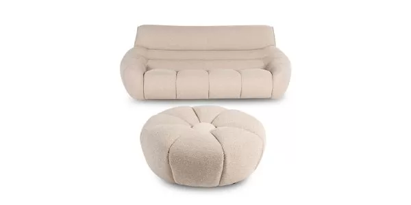 Daisy Ottomans & Benches, Modular Collection - Image 5