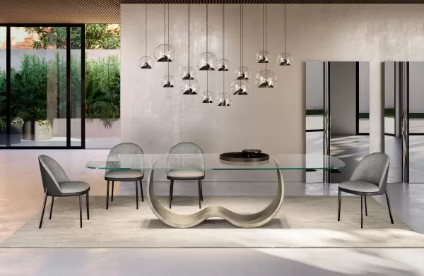 Alisei Table Glass Top, Eforma Collection - Image 2