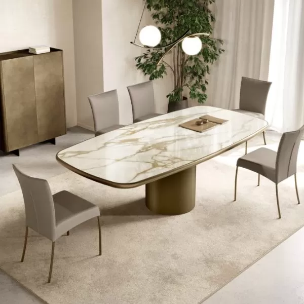 Cilindro Ceramic King Top Table, Eforma Collection