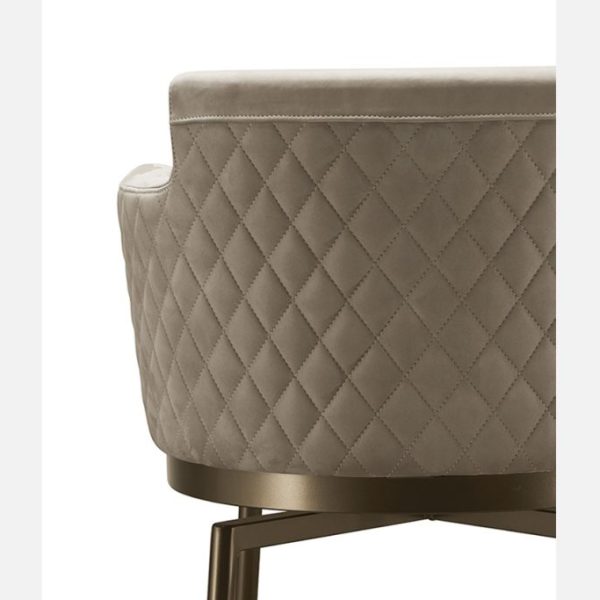 Ely Diamond Padded Armchair, Eforma Collection