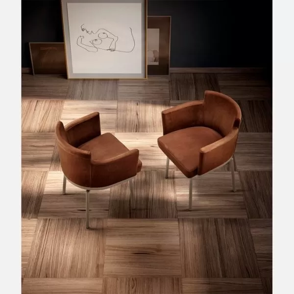 Ely Padded Armchair, Eforma Collection