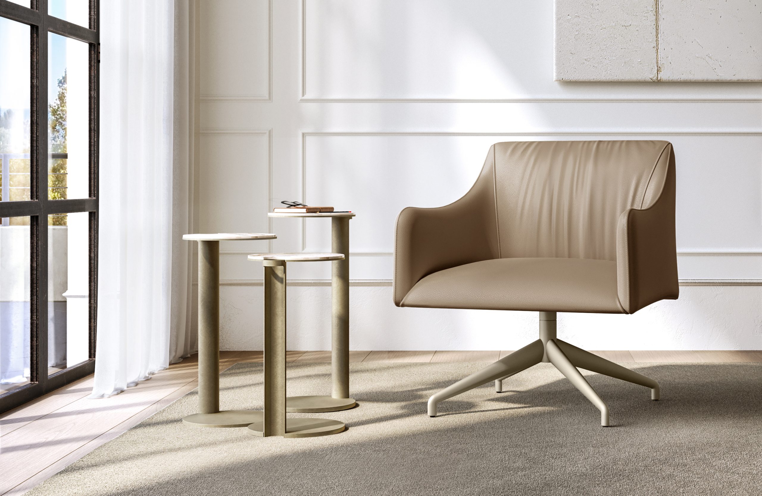 Luxury Isidora Lounge Armchair