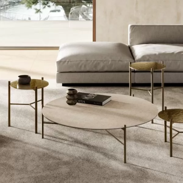 Jack with Wood Top Coffee Table, Eforma Collection