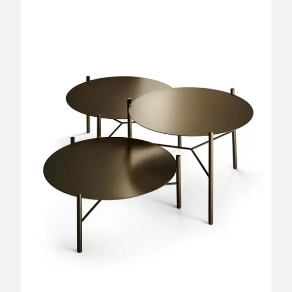 Jack with Metal Top Coffee Table, Eforma Collection