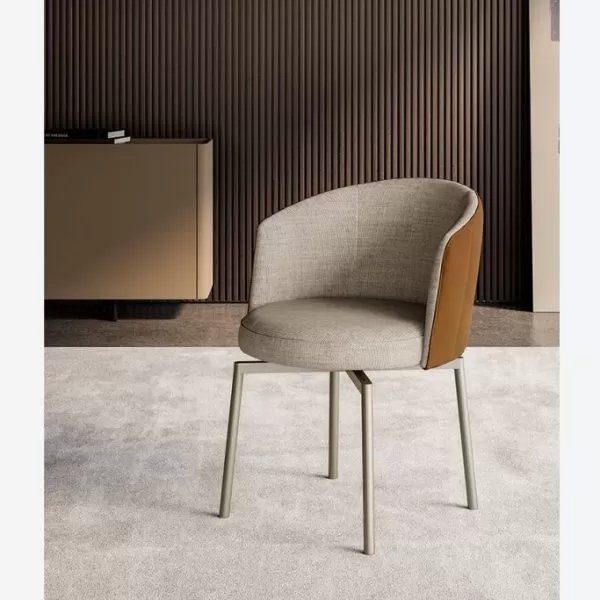 Jane Armchair with Metal legs, Eforma Collection