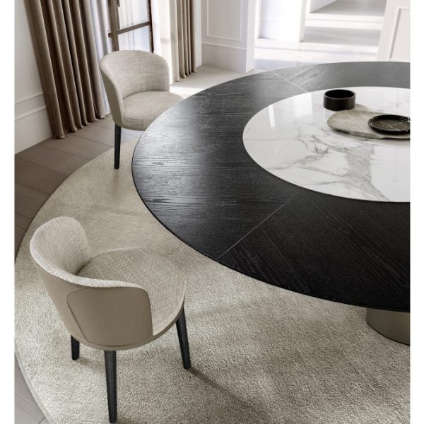 Plai Table with Wood & Ceramic Top, Eforma Collection