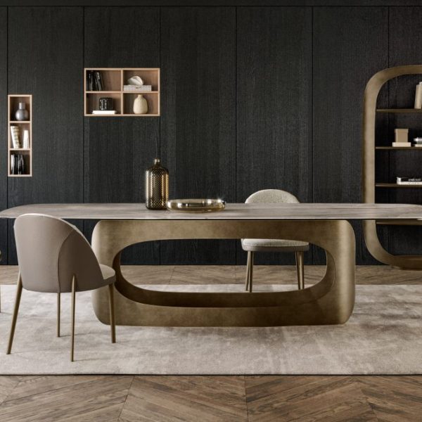 Polifemo Table with Ceramic Top, Eforma Collection