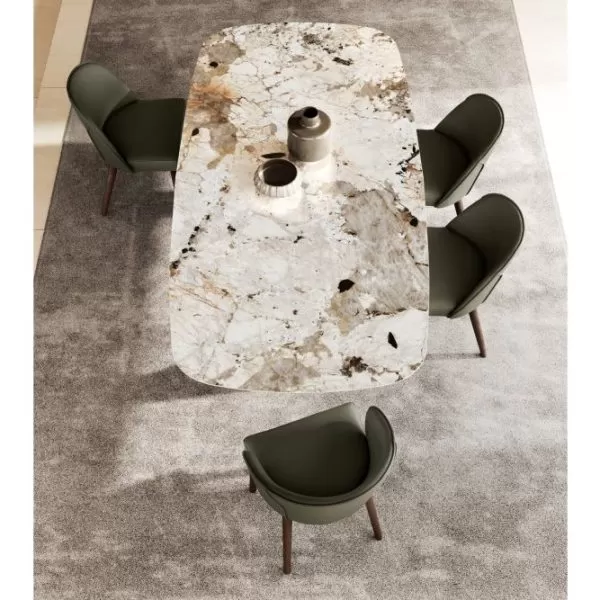 Polifemo Table with Ceramic Top, Eforma Collection