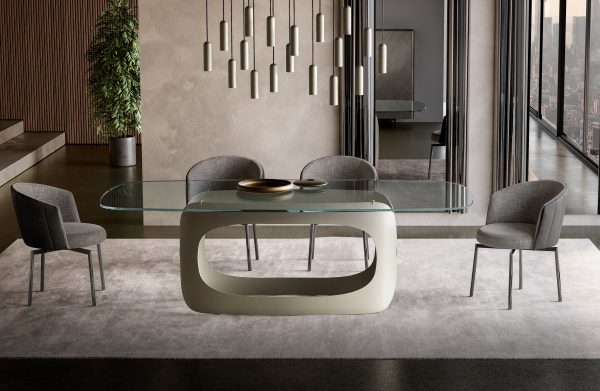 Polifemo Table with Glass Top, Eforma Collection - Image 3