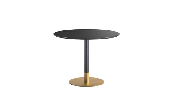 Cilindro Bistro Table with glass top, Eforma Collection - Image 4