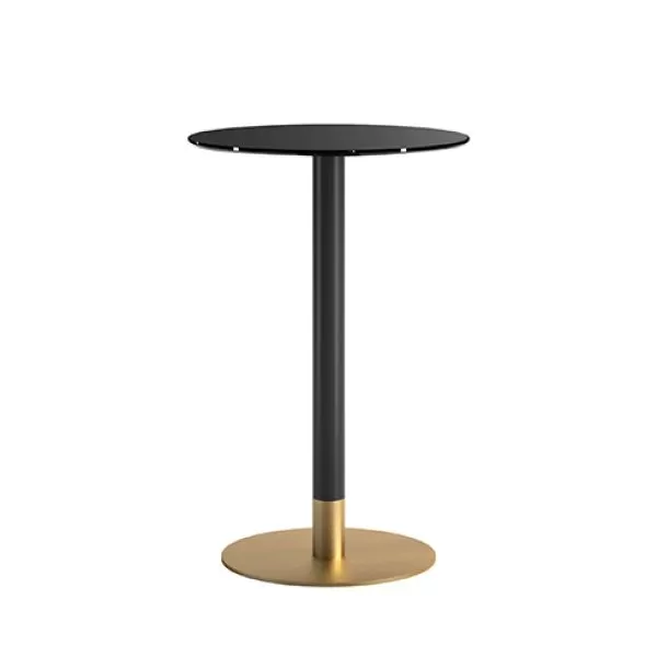 Cilindro Bistro Table with glass top, Eforma Collection