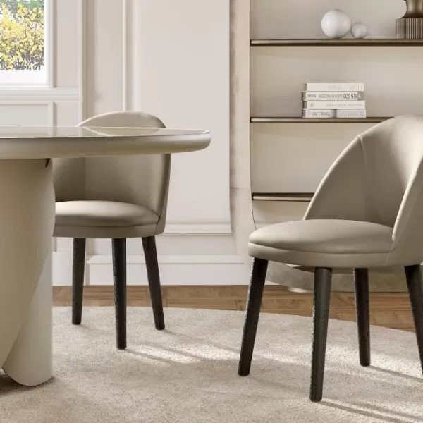 Minni Chair with Wooden legs, Eforma Collection