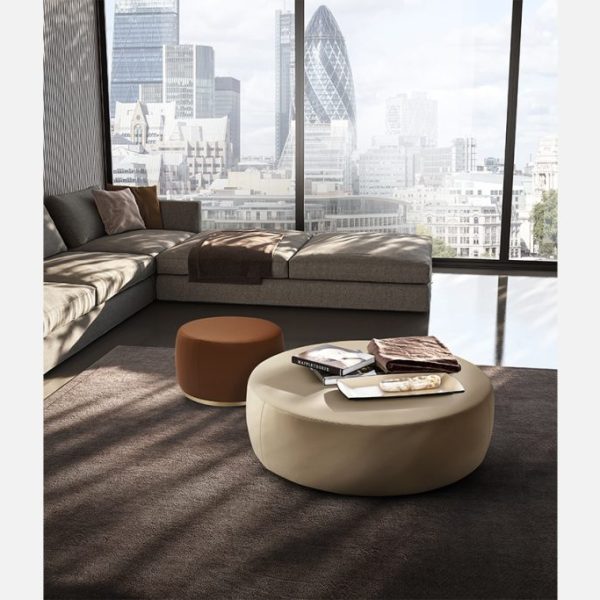 Nuvola Padded Pouf with profile, Eforma Collection