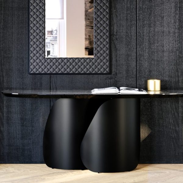 Onda Console with Glass top, Eforma Collection