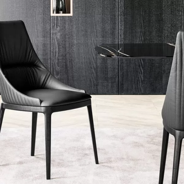 Sofia Elite Chair with Wooden base, Eforma Collection