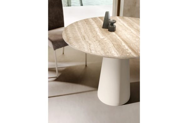 Ted Bistro Table with marble top, Eforma Collection - Image 4