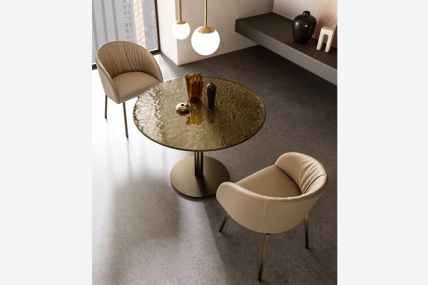 Vulcano Armchair with Metal legs, Eforma Collection - Image 2