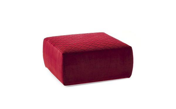 Willy Padded Pouf with profile, Eforma Collection - Image 3