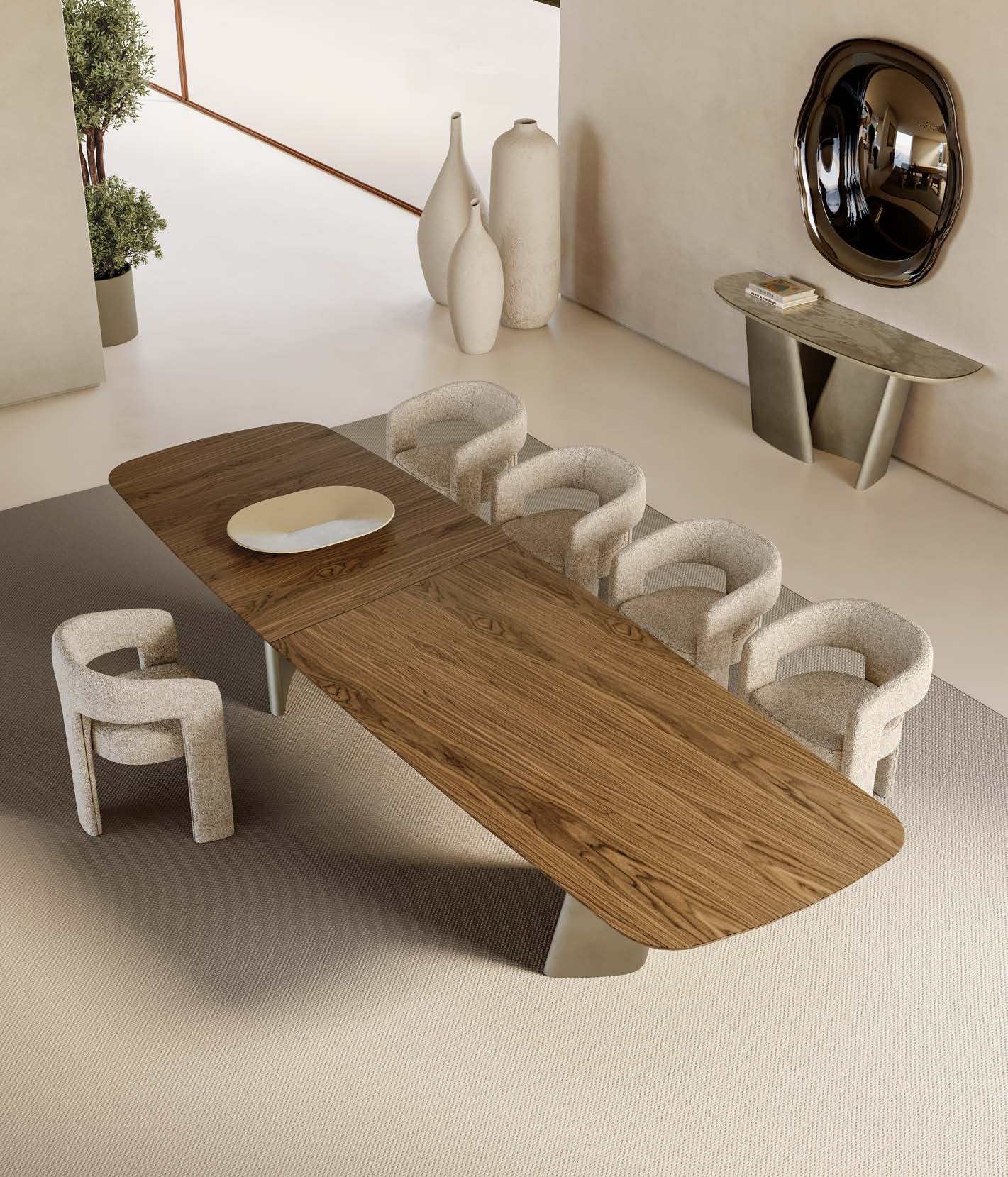 Achille XL Extra Large Italian Dining Table – Eforma - Image 5