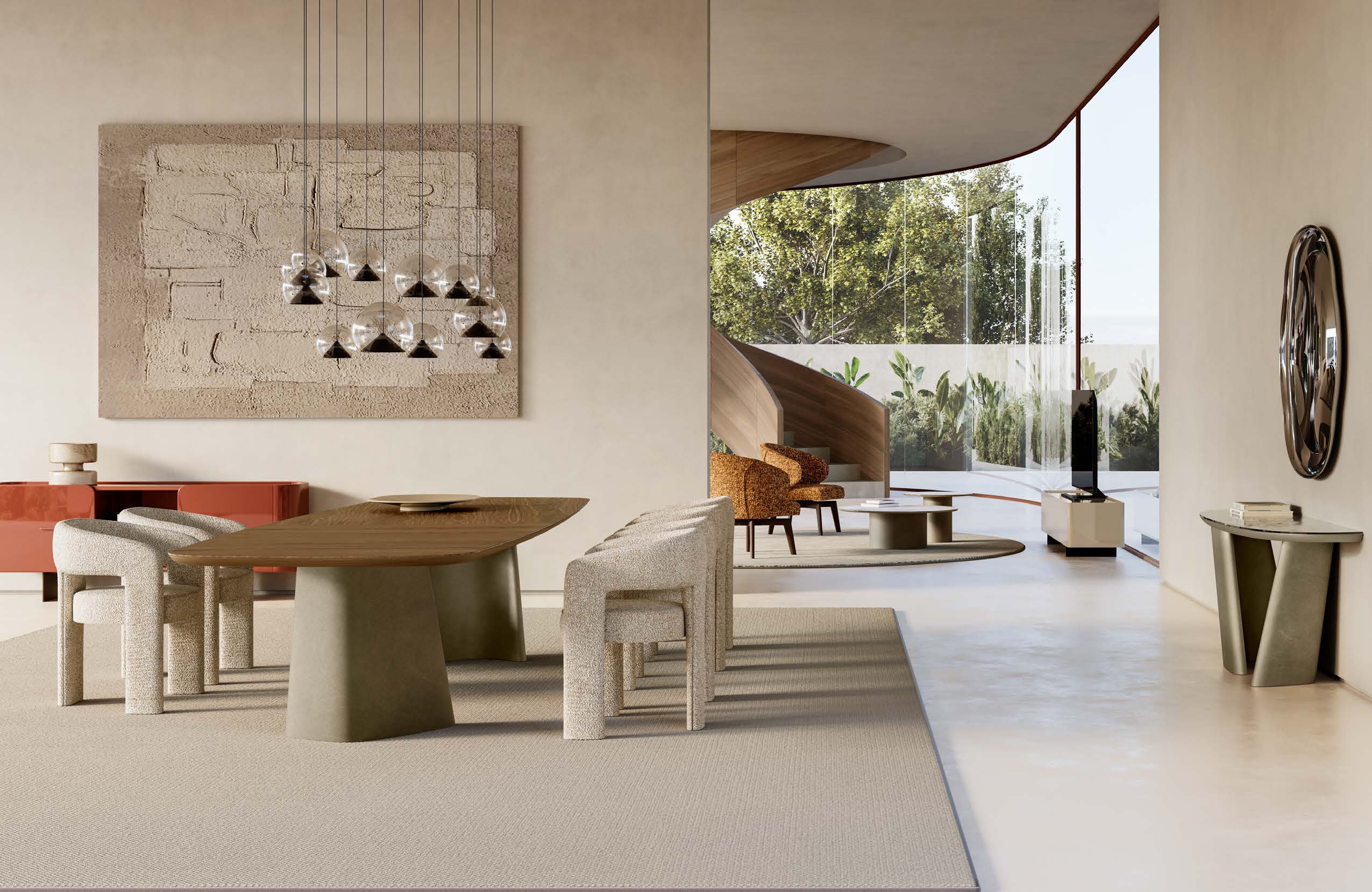 Achille XL Extra Large Italian Dining Table – Eforma - Image 6