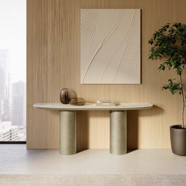 Cilindro Duo Console Italian Console Table – Eforma
