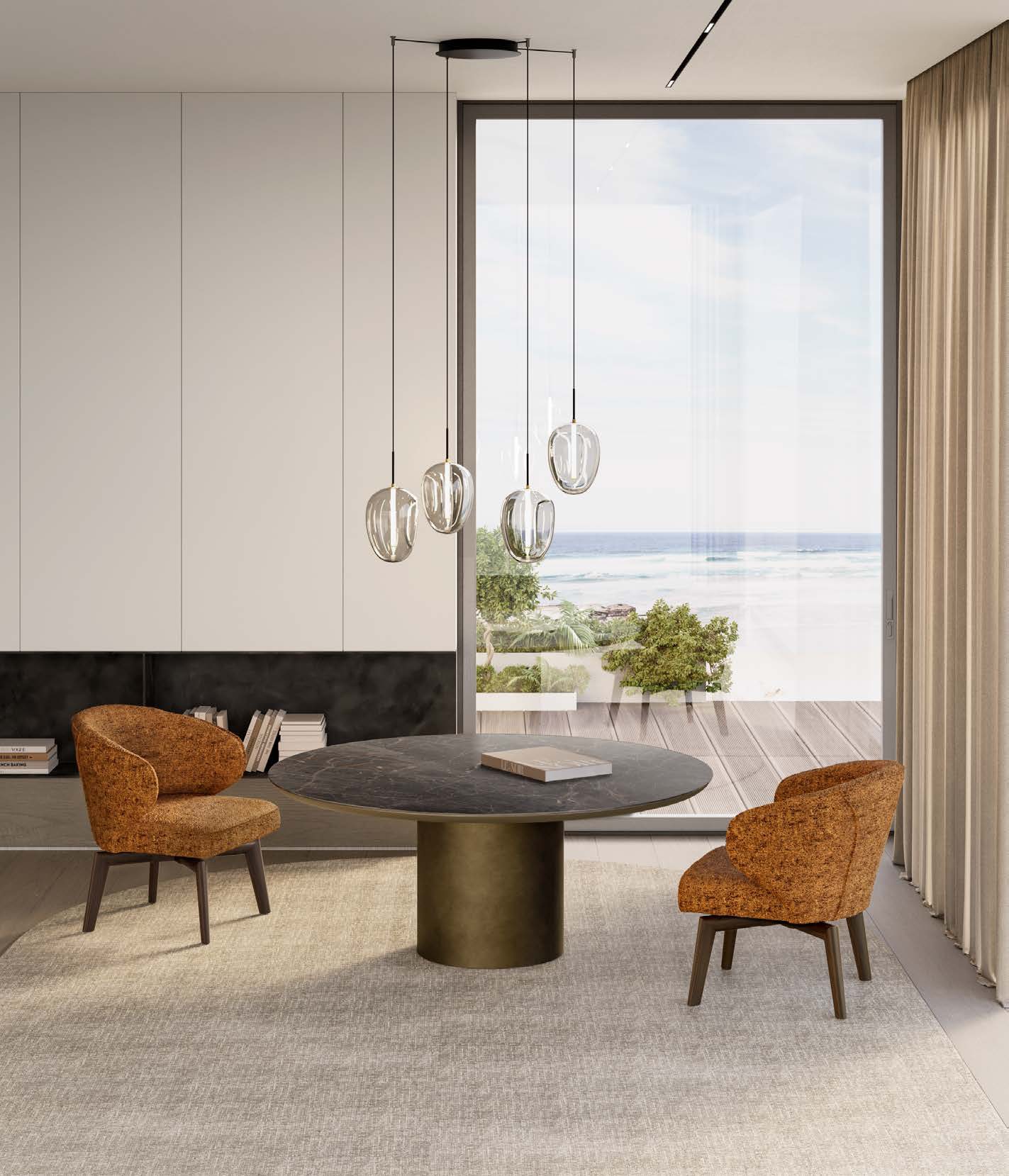 Cilindro Lounge Italian Coffee Table – Eforma Collection - Image 2