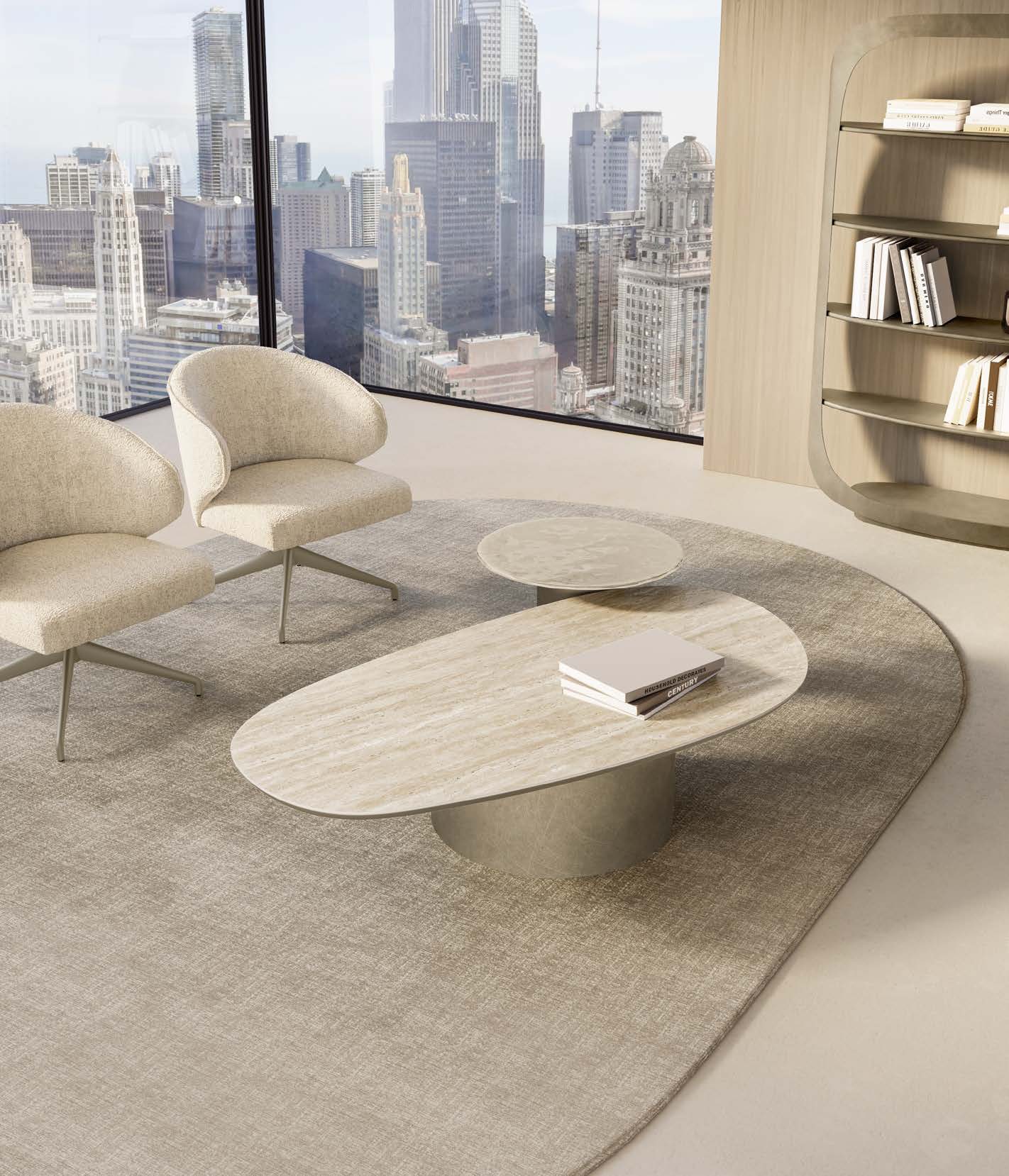 Cilindro Low Italian Coffee Table – Eforma - Image 3