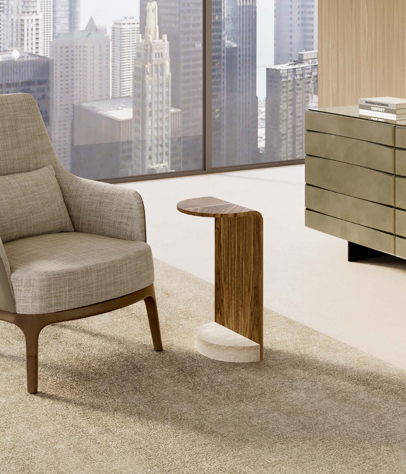 Cobra Low Italian Marble Coffee Table – Eforma - Image 4