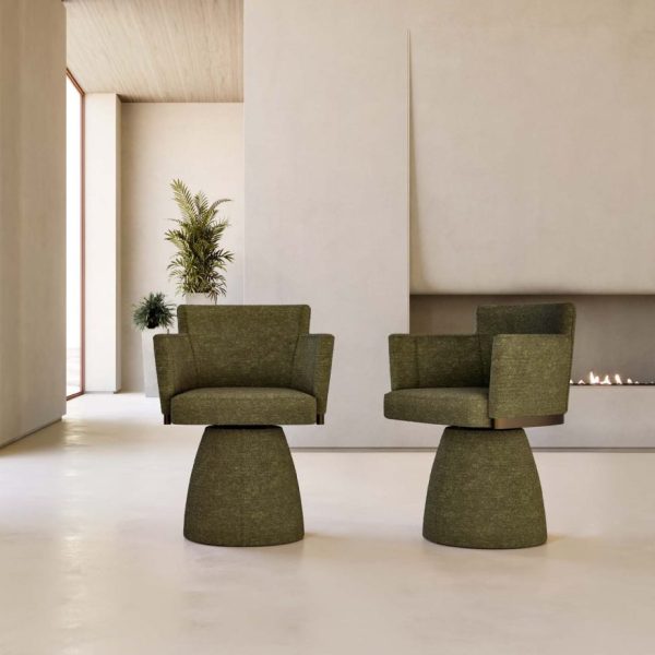 Ely Prestige Italian Upholstered Armchair – Eforma Collection