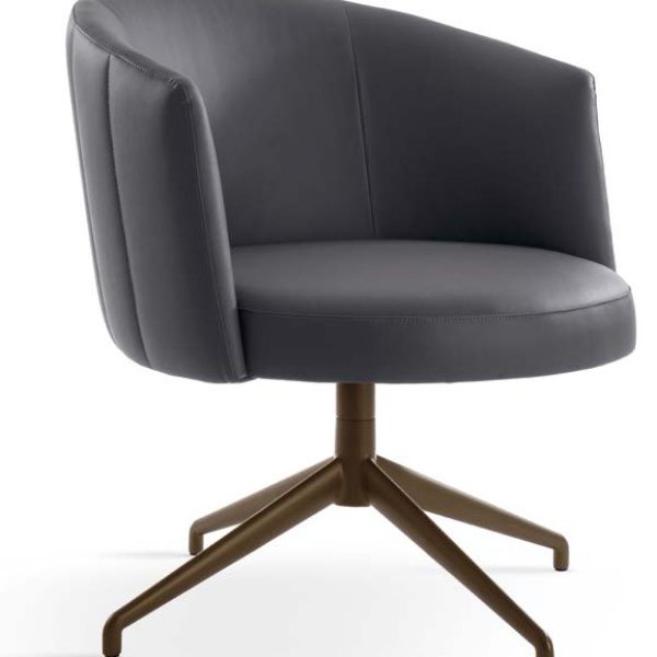 Jane Lounge Italian Lounge Chair Metal Base – Eforma
