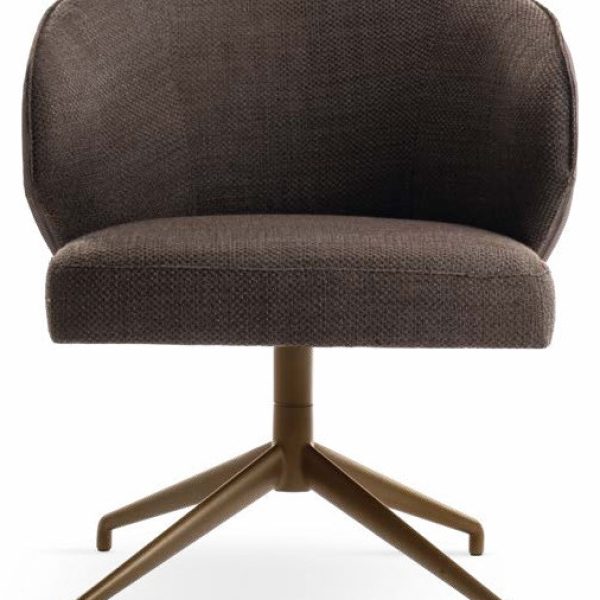 Manta Lounge Italian Armchair Metal Base – Eforma