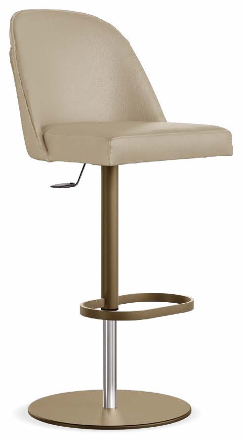 Manta Stool Italian Swivel Stool – Eforma Collection - Image 3
