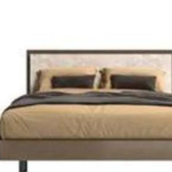 PETRA Queen Bed Curved – Upholstered Headboard Bed | Status Italia