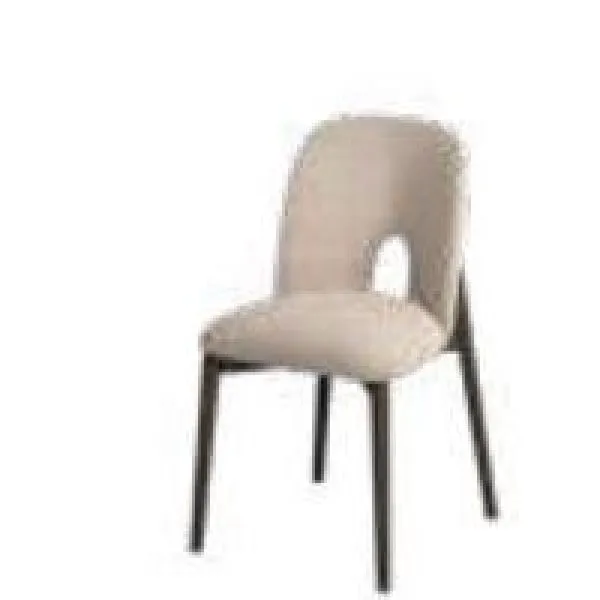 PETRA Dining Chair – Upholstered Wood Leg Chair | Status Italia