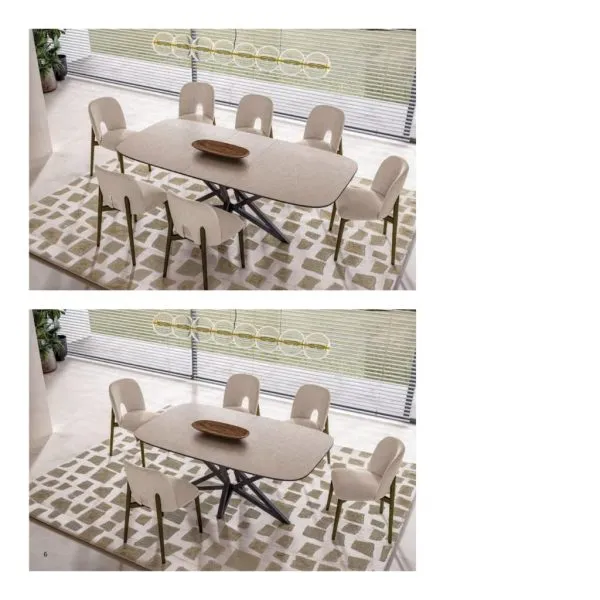 NEKA Extendable Dining Table – Italian Dining Table | Status Italia